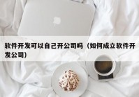 软件开发可以自己开公司吗（如何成立软件开发公司）