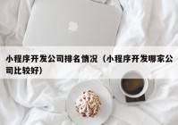 小程序开发公司排名情况（小程序开发哪家公司比较好）